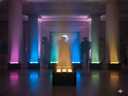 Professionelles 4er LED-Akkulicht-Set für Hochzeit, Geburtstag und Party