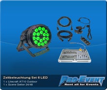 Zeltbeleuchtung Set 6 LED