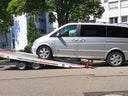 Spezial hochwertige Autotransport Anhänger, Autotrailer kippbar mit Seilwinde Mieten - Galerie - Bild 1