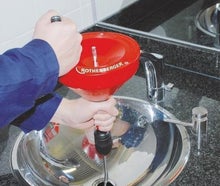 Rohrreinigungsspirale, Handbetrieb oder mit Bohrmaschine