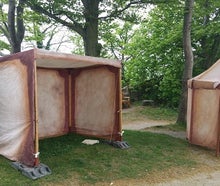 Mittelalter Marktstände, Verkaufsstand, Marktverkaufsstand