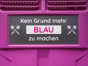 Wölkchen -Klassiker Event | Toilettenkabine | mobile Toilette | Miet-WC | inkl. Lieferung, wöchentlichen Service und Abholung