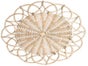 Rattan Tischset "FLOWER" mieten in Natur -Creme Farbe für BOHO Dekoration mit Pampasgras ausleihen - Galerie - Bild 2