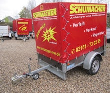 Anhänger Typ B / Planenanhänger / Umzugsanhänger / PKW-Anhänger - 750kg