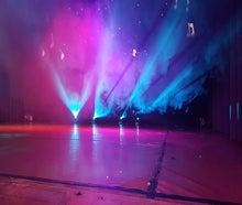 Lichtanlage Partylicht Lichteffekte Lichttechnik Scheinwerfer Dekobeleuchtung Party Strahler Nebelmaschine Beleuchtung Zeltbeleuchtung mieten bei HIRES-EVENT.DE