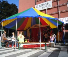 Zirkuszelt mit 8 Meter Durchmesser
