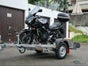 Spezial hochwertiger Motorrad Pkw Anhänger Motorrad Transport Anhänger mieten Vermietung verleih 750 kg - Galerie - Bild 3