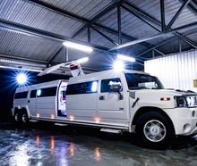 Stretchlimousine Hummer H2 weiss