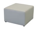 Lounge Hocker, weiß