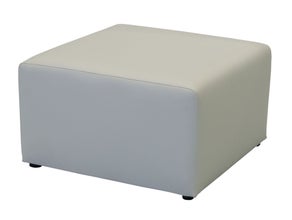 Lounge Hocker, weiß