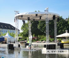 Rundbühne / Kreisdach 8m
