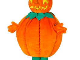 Walk-Act Kürbis / Walk-Act Halloween / Laufkostüm / Paradekostüm / Kostüm