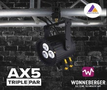 Astera AX5 -TRIPLEPAR - SET 8 Stück -  Outdoor- Wireless - Bluetooth - LED - Akku - RGBAW - DMX CRMX