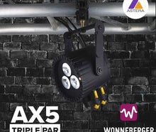 Astera AX5 -TRIPLEPAR - SET 8 Stück - Outdoor- Wireless - Bluetooth - LED - Akku - RGBAW - DMX CRMX