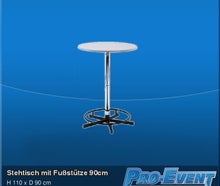 Stehtisch mit Fußstütze 90cm