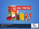 Langnese Eispaket 150 Eis Eisstand