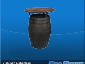 Stehtisch Eichenfass
