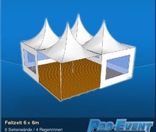 Faltzelt 6 x 6m