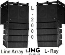 Tonanlage - Line Array IMG L-2000, Lautsprecheranlage
