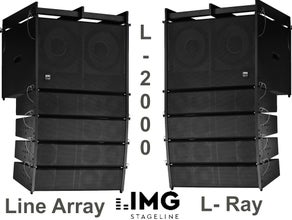 Tonanlage - Line Array IMG L-2000, Lautsprecheranlage