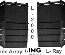 Tonanlage - Line Array IMG L-2000, Lautsprecheranlage