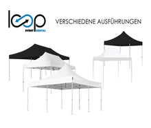 Faltpavillon //  Pavillon // Zelt // Partyzelt VERSCHIEDNE AUSFÜHRUNGEN 2x3 // 3x3 // 3x6 // 4x8 // 5x5