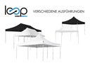 Faltpavillon //  Pavillon // Zelt // Partyzelt VERSCHIEDNE AUSFÜHRUNGEN 2x3 // 3x3 // 3x6 // 4x8 // 5x5