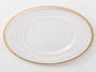 Glas Platzteller LONDON gold, roségold, silber, weiss, schwarz weds4rent mit Goldrand - Galerie - Bild 2