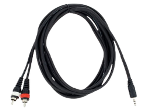 Cinch auf 3,5mm Klinke Kabel 1,5 m mieten – Kabel & Adapter