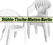 Monoblock-Stuhl Partystuhl PVC-Stuhl Kunststoffstuhl mieten Berlin & Umland