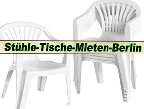 Monoblock-Stuhl Partystuhl PVC-Stuhl Kunststoffstuhl mieten Berlin & Umland