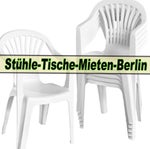 Monoblock-Stuhl Partystuhl PVC-Stuhl Kunststoffstuhl mieten Berlin & Umland