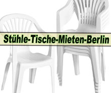 Monoblock-Stuhl Partystuhl PVC-Stuhl Kunststoffstuhl mieten Berlin & Umland
