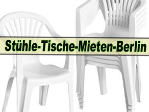 Monoblock-Stuhl Partystuhl PVC-Stuhl Kunststoffstuhl mieten Berlin & Umland