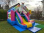 Hüpfburg Einhorn mit Rutsche zu vermieten - Galerie - Bild 3