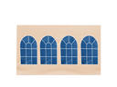 Seitenwand 6m mit 4 Rundfenstern Sandfarbe (Mastertent) B-Ware mieten – Servicematerial