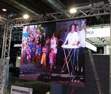 Videowand LedTek, Video Wall, LED Wand 2,5m X 1,5m, pixelpitch 3,9 Messe, Event