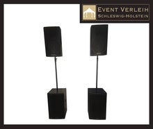 Große PA-Anlage bis 250 Pers. mieten – Concert Audio Profi - Sound für Events