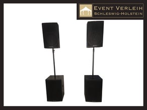Große PA-Anlage bis 250 Pers. mieten – Concert Audio Profi - Sound für Events
