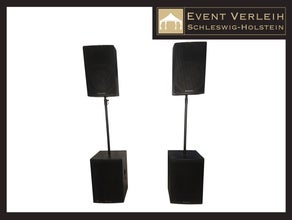 Große PA-Anlage bis 250 Pers. mieten – Concert Audio Profi - Sound für Events