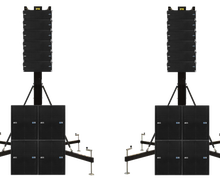 DVA Line Array Set LIFT12T-8B mieten – PA-Lautsprecher, Musikbox, Beschallungsanlage, Tonanlage