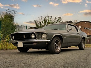1969er Ford Mustang GT Coupe V8 Zum Selbstfahren