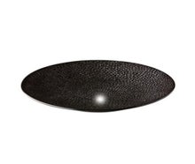 "Honeycomb" Coupe Teller 27,5 cm, Schwarz, mit Struktur, Haptik, Modern, Extravaganz, Hochwertig, Menüteller, Bowl, tiefer Teller, Suppenteller, Ambiente