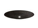 "Honeycomb" Coupe Teller 27,5 cm, Schwarz, mit Struktur, Haptik, Modern, Extravaganz, Hochwertig, Menüteller, Bowl, tiefer Teller, Suppenteller, Ambiente