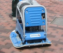 Vibrationsplatte 298kg / 42 kN Vor-und Rücklauf, Rüttelplatte
