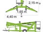 Hubsteiger Arbeitsbühne 17m Nifty170 - Galerie - Bild 2