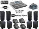 Komplette Tonanlage für Live  Band Pack IV - DIGITAL -