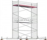Fahrgerüst Arbeitsbühne 75x285cm Arbeitshöhe 10,6m