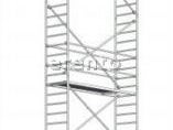 Fahrgerüst Arbeitsbühne 75x285cm Arbeitshöhe 10,6m