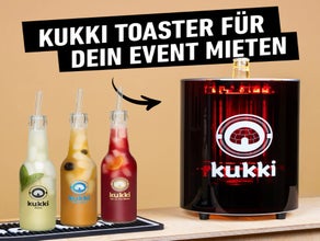 Kukki Cocktail Toaster mieten Cocktailmaschine Event Münster Events